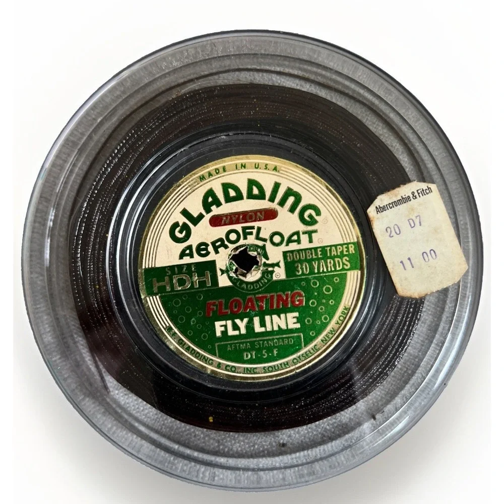 Vintage Gladding Aerofloat HDH DT-5-F Floating Fly Line 30 Yds Box USA
